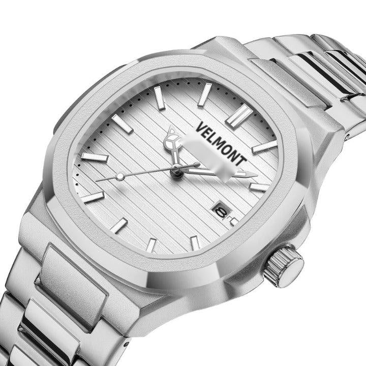 White dial at an angle