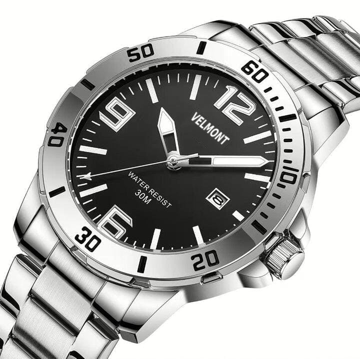 Black dial at an angle