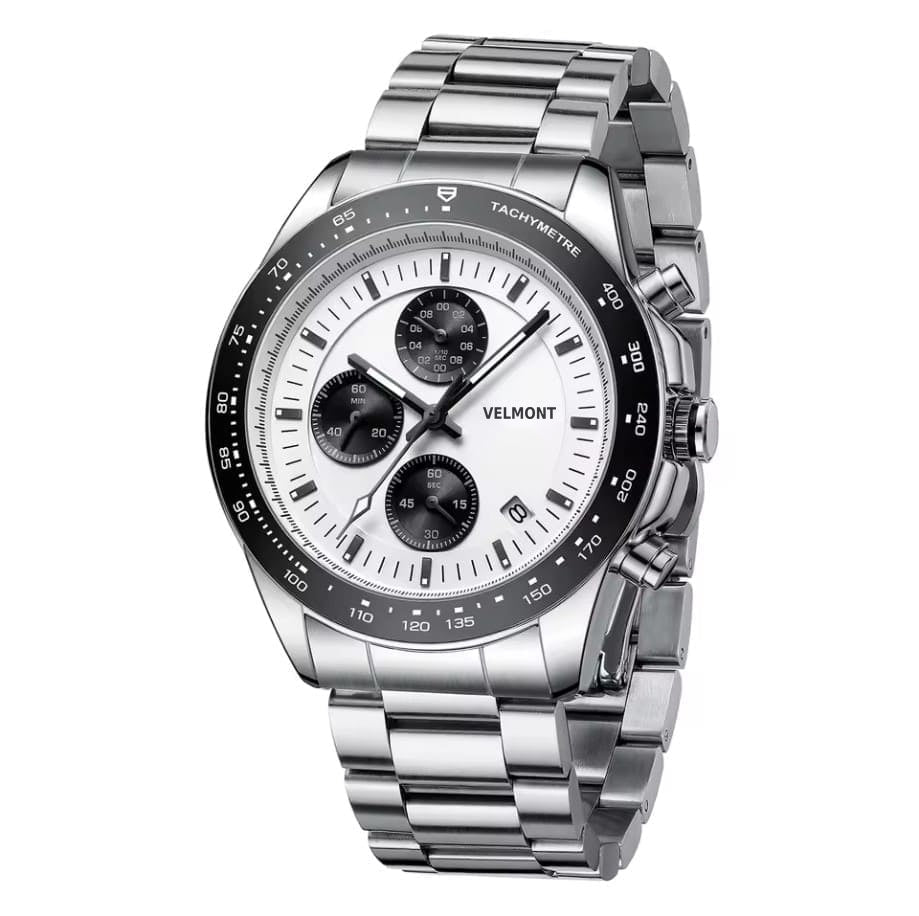 Panda chronograph from the left