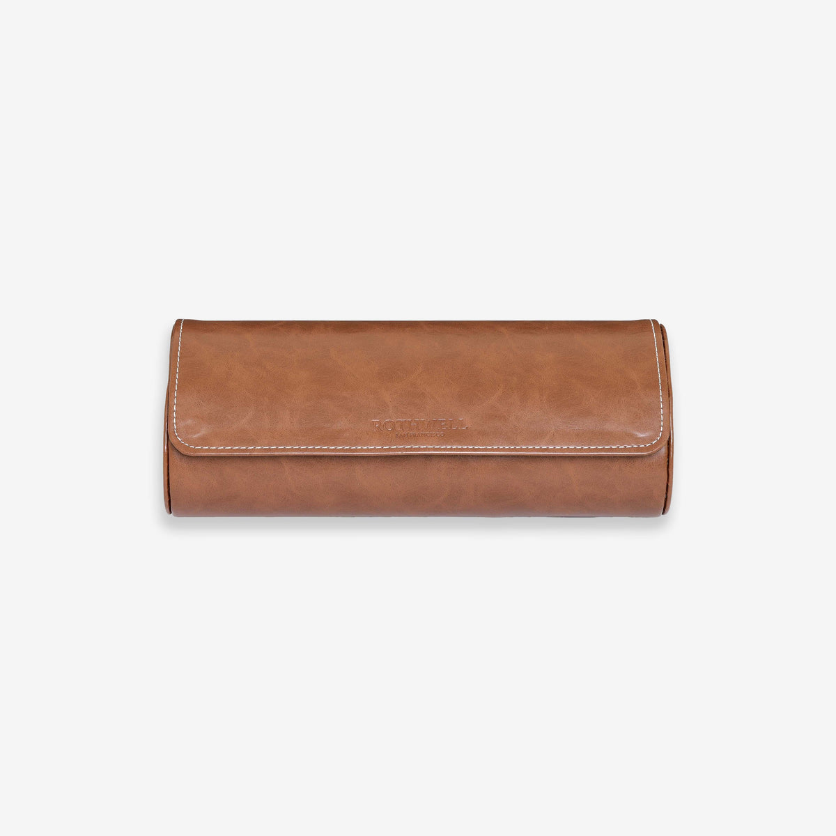 Closed tan watch roll