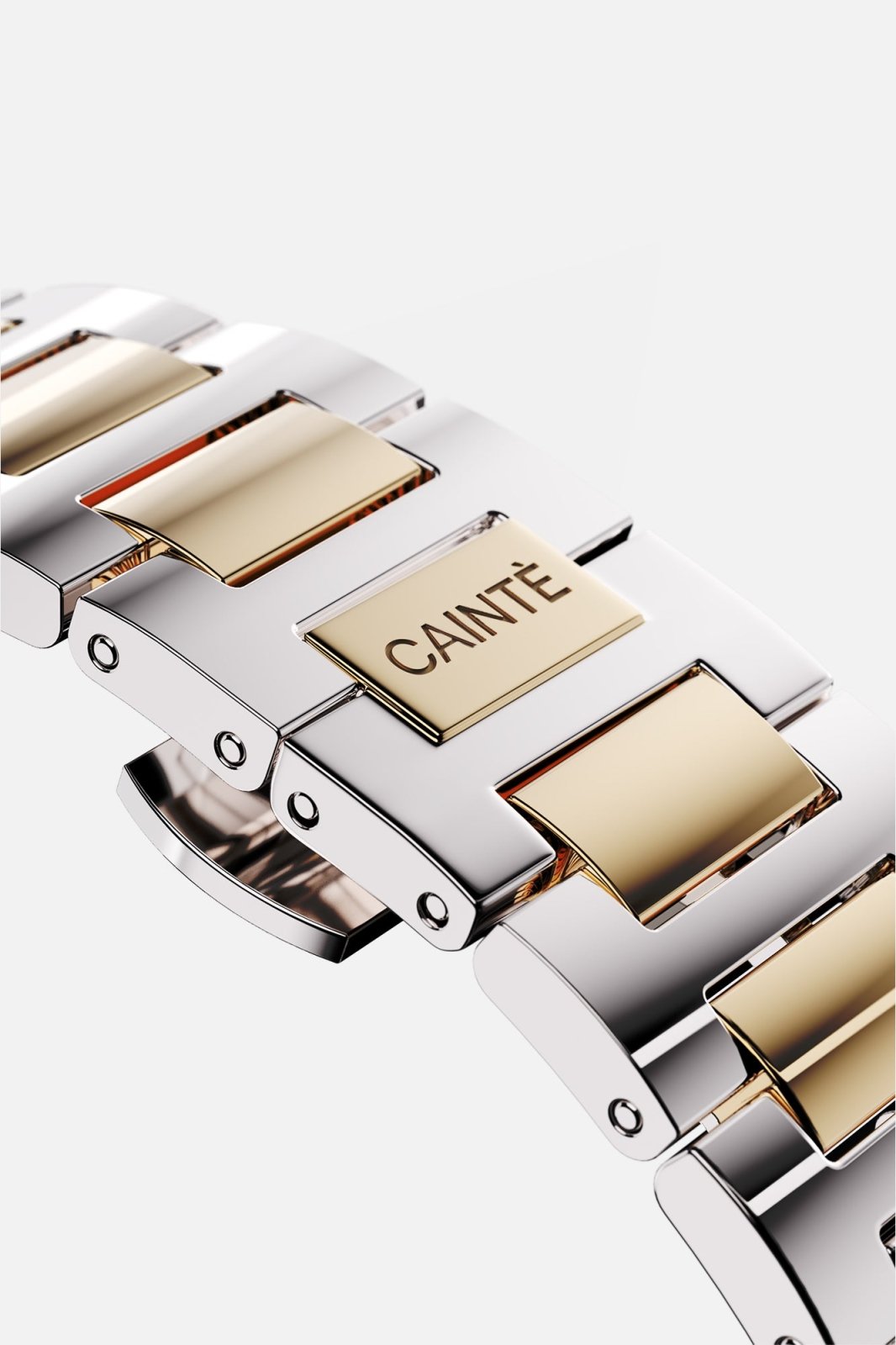Folding clasp of the link bracelet