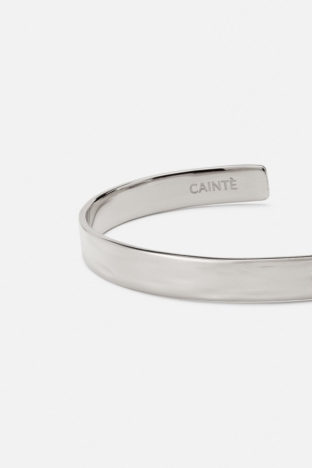 Silver-tone hammered cuff bracelet, view 3 of 6