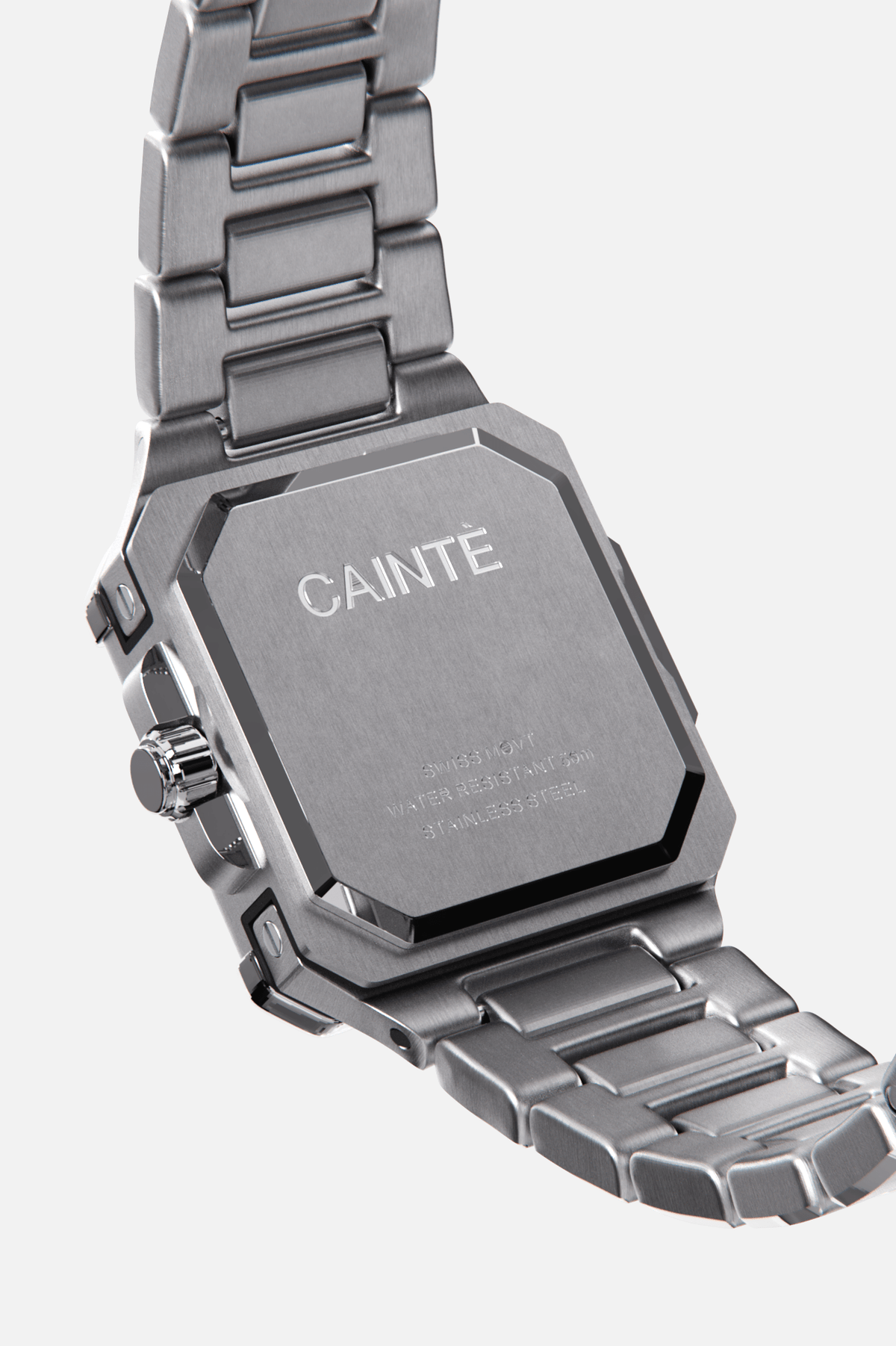 Octagonal solid case back