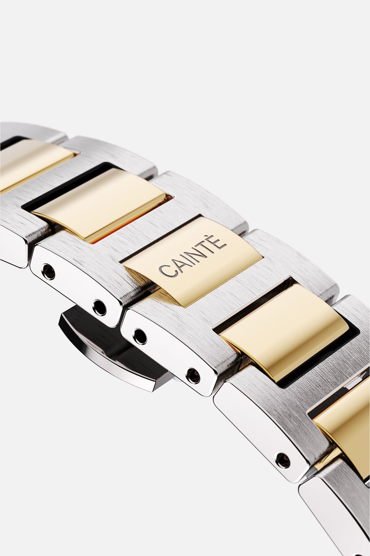 Folding clasp of the link bracelet