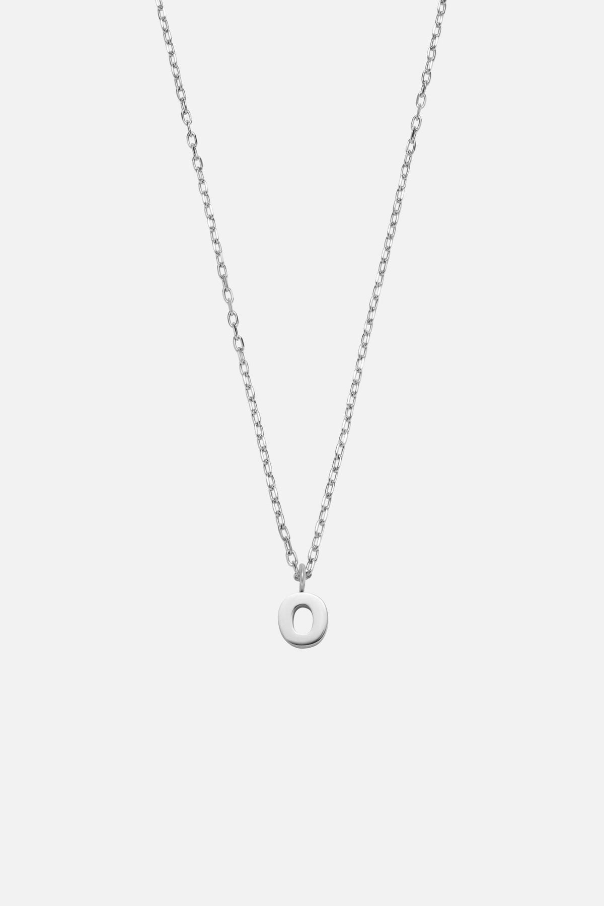 Silver-tone initial necklace, view 23 of 37