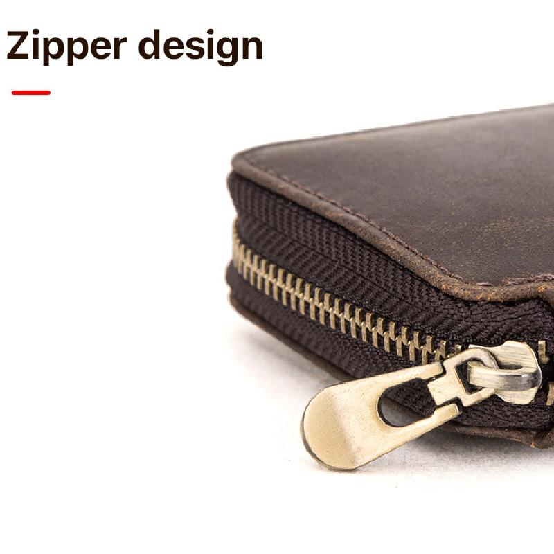 Close-up of the zip pull