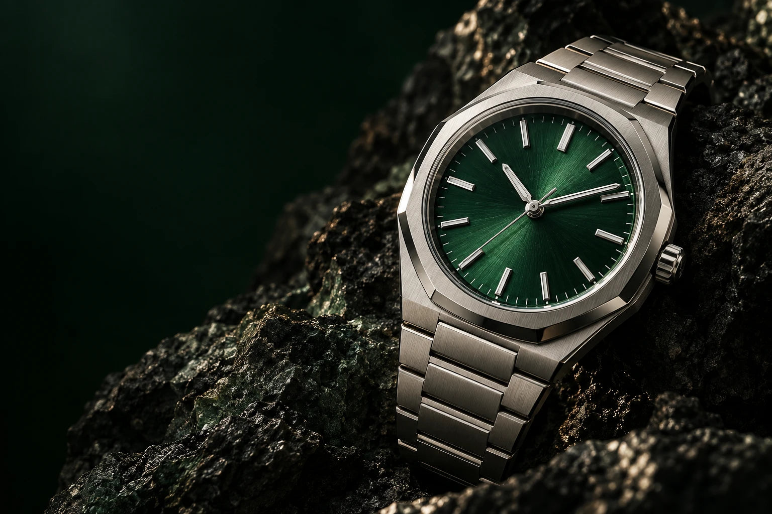 Emerald watch concept campaign