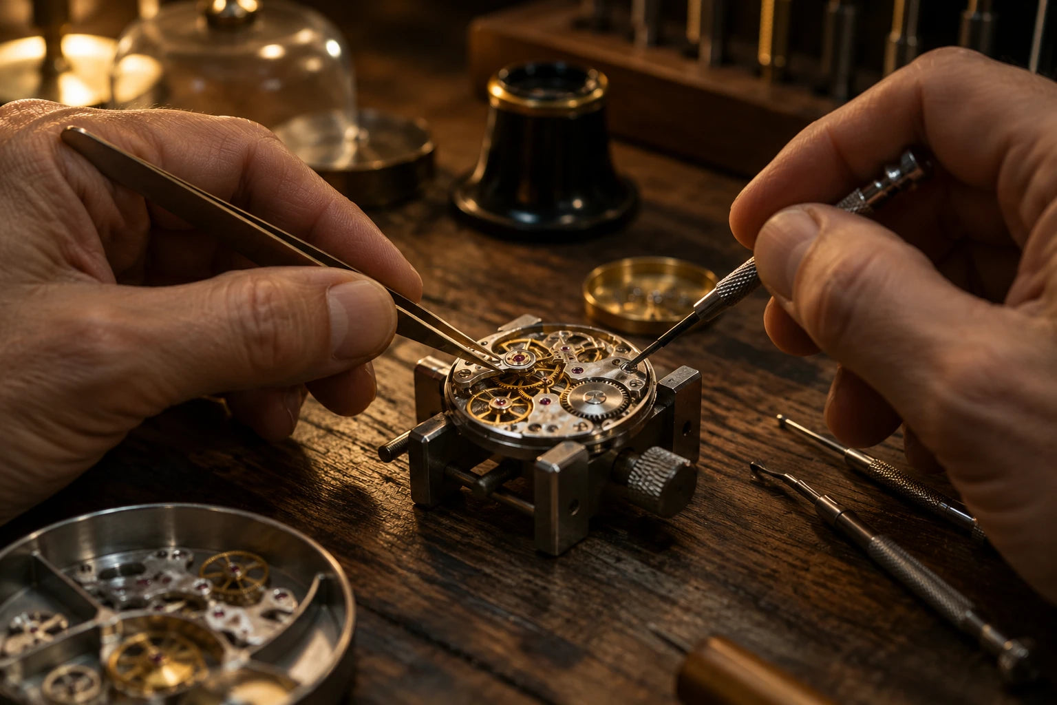 Illustrative watchmaking study