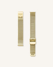 Gold-tone mesh strap shown on its own
