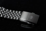 Folding clasp close-up on a dark background