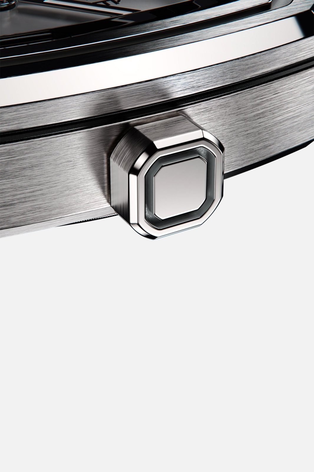 Macro view of the octagonal crown