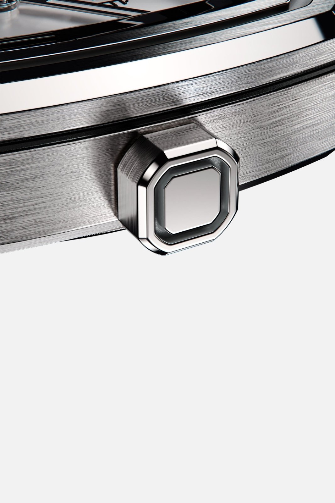 Macro view of the octagonal crown