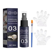 Cleaning spray kit with brush and a pair of gloves
