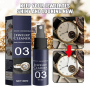 Jewelry cleaning spray 30 ml bottle with its box