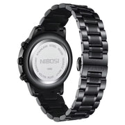 Case back and black bracelet