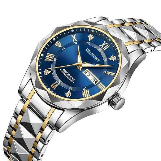 Blue dial at an angle