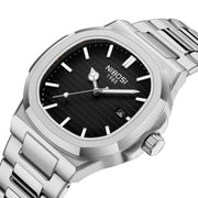 Black dial at an angle
