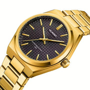 Black waffle dial at an angle