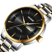 Two tone black dial at an angle