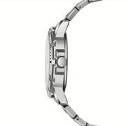 Side profile of the steel case