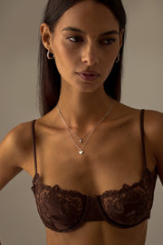 Silver-tone heart pendant necklace, view 8 of 12