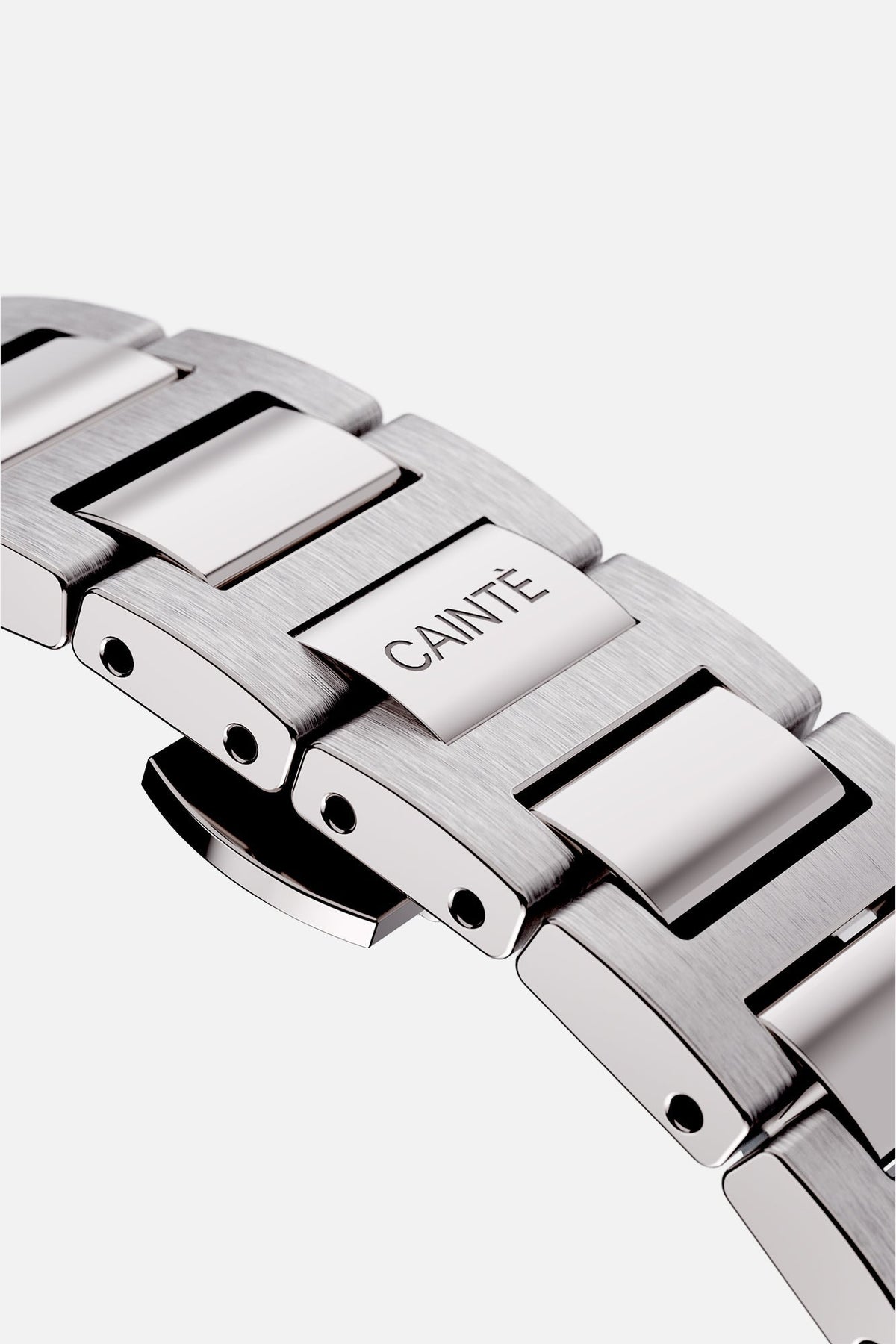 Folding clasp and links of the bracelet