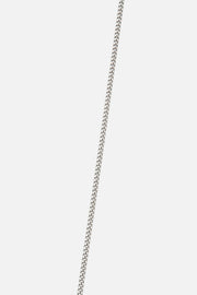 Silver-tone cube pendant necklace, view 5 of 7