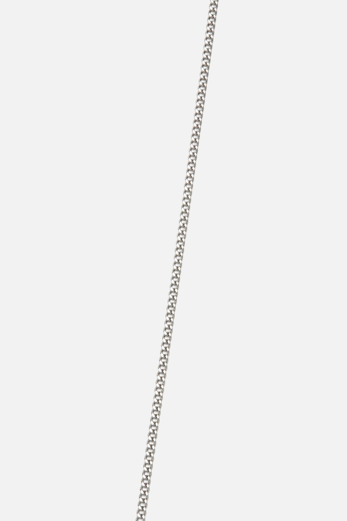 Silver-tone cube pendant necklace, view 5 of 7