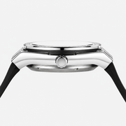 Side profile of the steel case