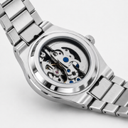 Display back with automatic movement