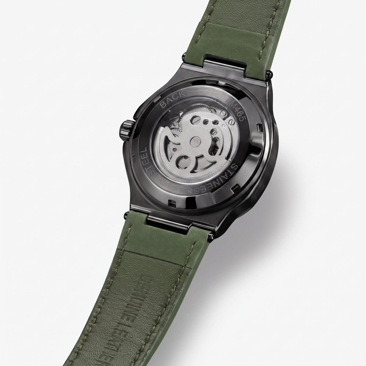 Display back with automatic movement