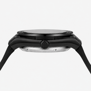 Side profile of the black case