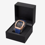 Watch in an open presentation box