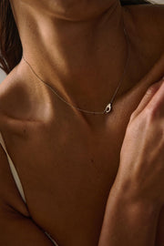 Silver-tone charm necklace, view 4 of 4