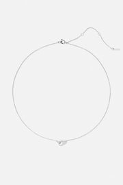 Silver-tone charm necklace, view 3 of 4