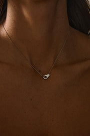 Silver-tone charm necklace, view 2 of 4