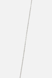 Silver-tone open heart necklace, view 5 of 7