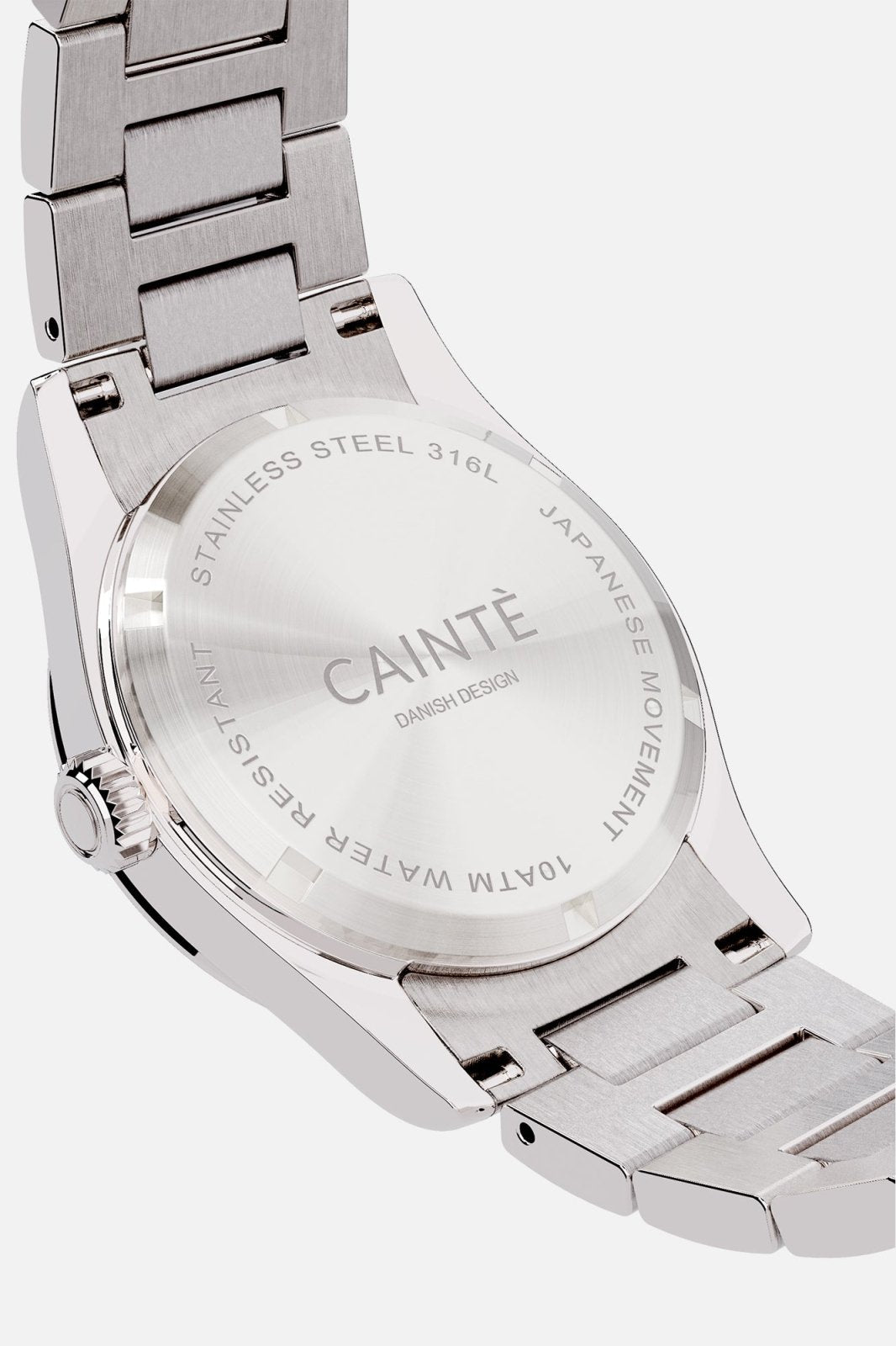 Case back of the round watch
