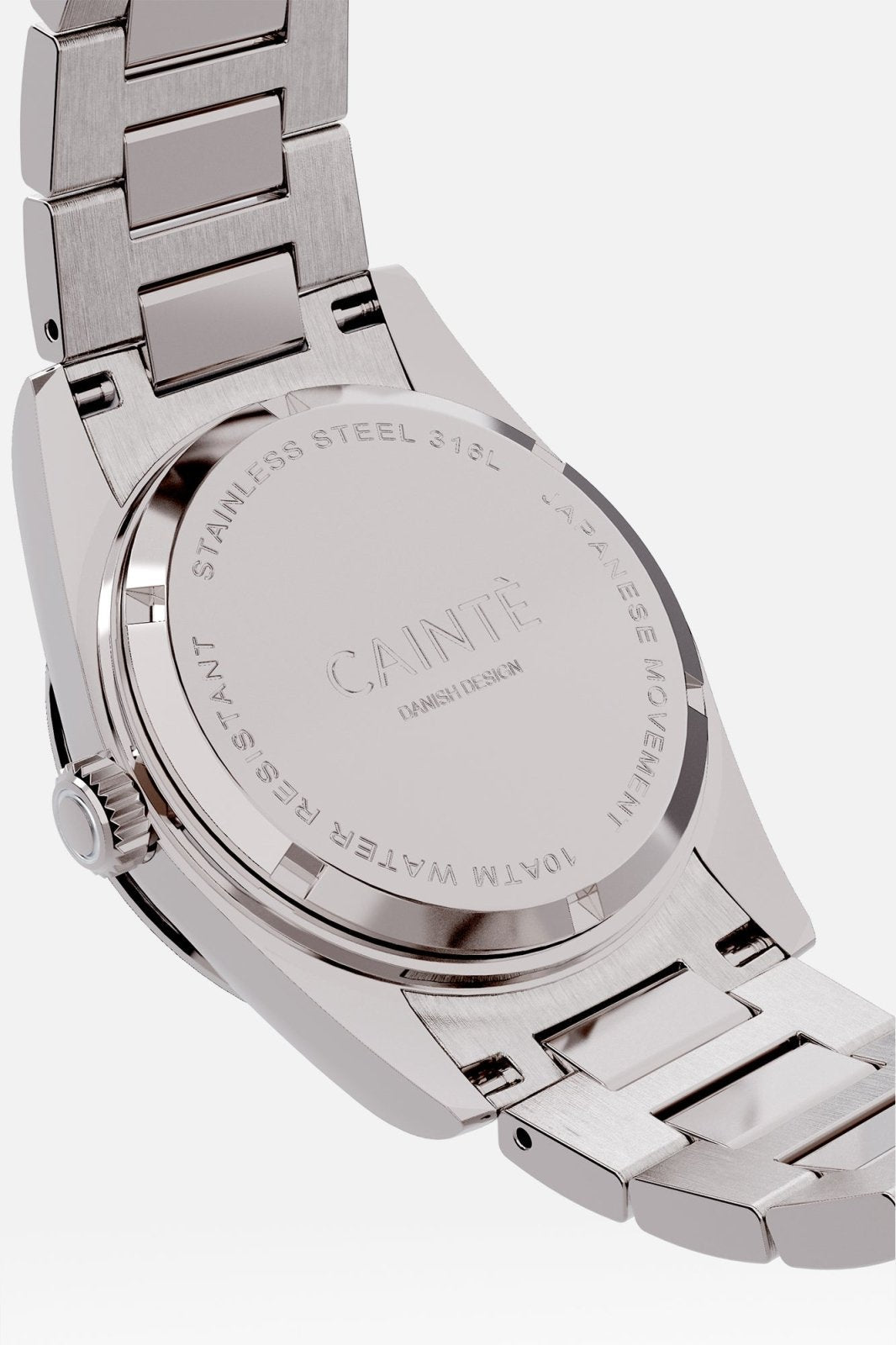 Case back of the round watch