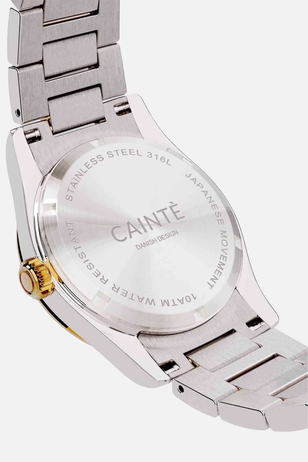 Case back of the round watch