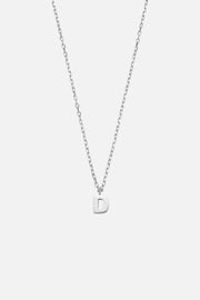 Silver-tone initial necklace, view 7 of 37