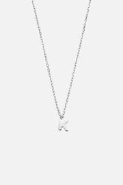 Silver-tone initial necklace, view 17 of 37