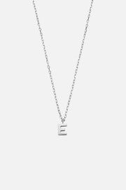 Silver-tone initial necklace, view 9 of 37