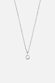 Silver-tone initial necklace, view 23 of 37