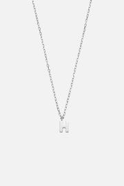 Silver-tone initial necklace, view 24 of 37