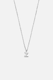 Silver-tone initial necklace, view 35 of 37
