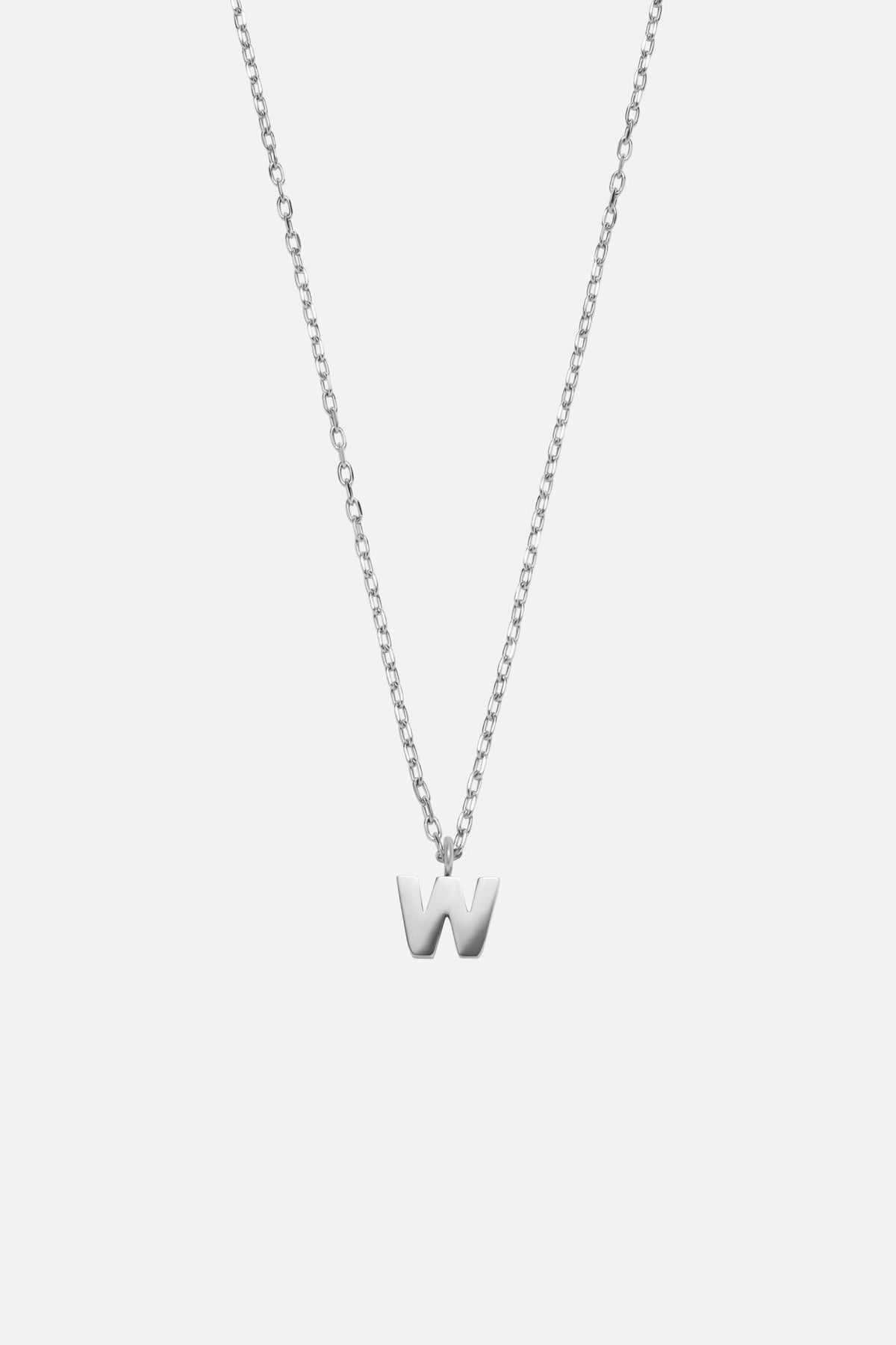 Silver-tone initial necklace, view 32 of 37