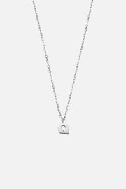 Silver-tone initial necklace, view 26 of 37