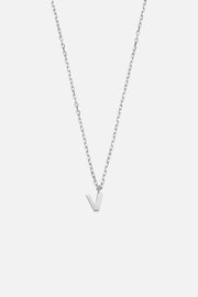 Silver-tone initial necklace, view 31 of 37