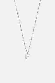 Silver-tone initial necklace, view 11 of 37